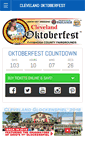 Mobile Screenshot of clevelandoktoberfest.com